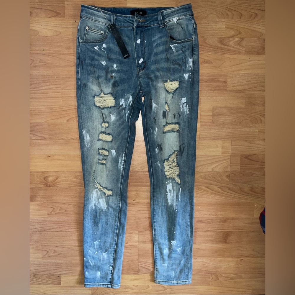 Blue Amiri Jeans Size 34